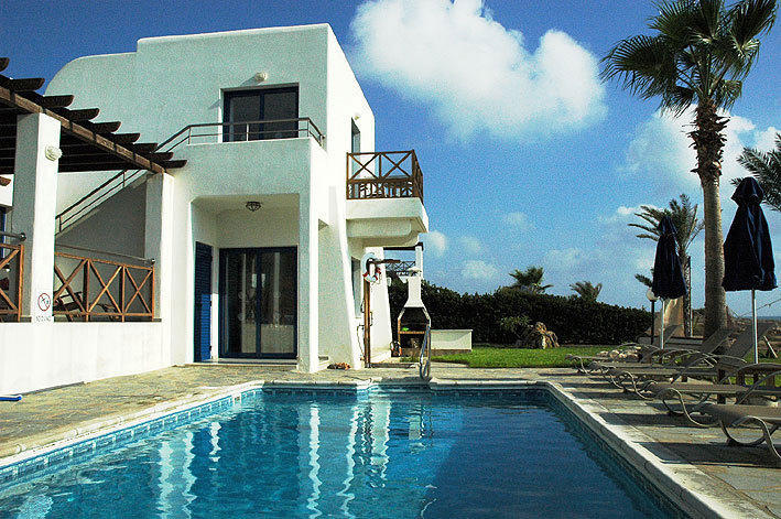 Kymmates Beach Front Villas Paphos Exterior photo